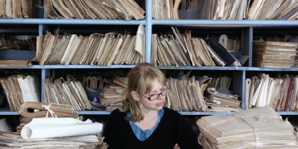 Girl At Desk